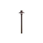 Kichler 15506CBR Brass 2.30W Dome Path Light