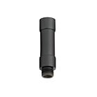 Kichler 15509BKB 3" Black Brass Rise