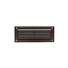 Kichler 15773AZT27R Textured Architectural Bronze 1.72W LED Louvered Brick Light