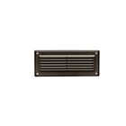 Kichler 15773AZT30R Textured Architectural Bronze 1.72W LED Louvered Brick Light