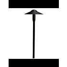 Kichler 15810BKT30R 8-Lights Black 3.00W LED Dome Path Light