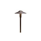 Kichler 15811AZT27R Bronze 4.30W Short Dome LED Path Light
