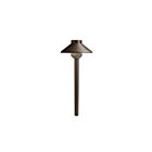 Kichler 15820AZT27 Bronze 2.00W LED Stepped Dome Path Light