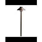 Kichler 15821AZT Bronze 2.00W LED Short Stepped Dome Path Light