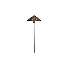 Kichler 15871TZT27 Bronze 2.00W LED Hammered Roof Path Light