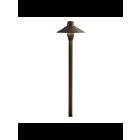 Kichler 15878CBR30 3-Lights Brass 3.00W LED Traditional Path Light