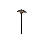 Kichler 16124AGZ27 Bronze LED Path Light