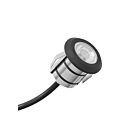 Kichler 16141BKB30 1-Light 3.6W Black Brass LED In-Ground Light