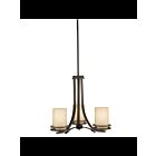 Kichler 1671OZ 3-Lights Olde Bronze 100W 1-Tier Chandelier