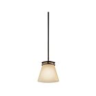 Kichler 1687OZ 1-Light Olde Bronze 100W Mini Pendant