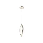 Kichler 83392 1-Light Brushed Nickel LED Mini Pendant