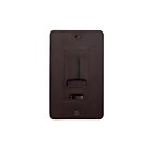 Kichler 1DDTRIMBW Brown Face Plate and Trim Accessory for Dimmer