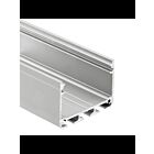 Kichler 1TEC3DWSF8SIL Silver 8' Deep Well Wide Surface Channel