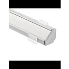 Kichler 1TEK145SF4SIL Silver 4' Kit 45 Degree Surface Channel