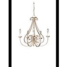 Kichler 2021NI 5-Lights Brushed Nickel 60W 1-Tier Chandelier