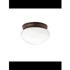 Kichler 206OZ 1-Light Olde Bronze 60W Flush Mount Ceiling Light