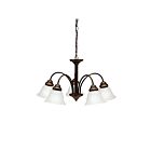 Kichler 2093OZ 5-Lights Olde Bronze 100W 1-Tier Chandelier