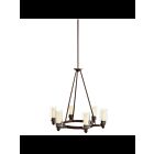 Kichler 2344OZ 6-Lights Olde Bronze 60W 1-Tier Chandelier
