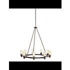 Kichler 2346OZ 9-Lights Olde Bronze 60W 1-Tier Chandelier