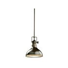 Kichler 2664OZ 1-Light Olde Bronze 100W Mini Pendant