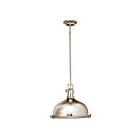 Kichler 2666PN 1-Light Polished Nickel 150W Pendant