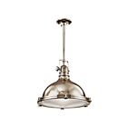 Kichler 2682PN 1-Light Polished Nickel 150W Pendant