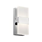 Kichler 83850 2-Lights Chrome LED Wall Sconce