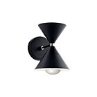 Kichler 84131 Matte Black 9.5W LED Wall Sconce