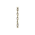 Kichler 2996NBR Natural Brass Standard Gauge Chain