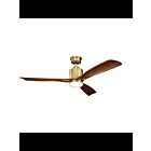 Kichler Ridley II 300027NBR Natural Brass 17 Watt Ceiling Fan