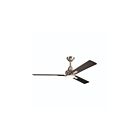 Kichler Kosmus 300031BSS Brushed Stainless Steel 17 Watt Ceiling Fan