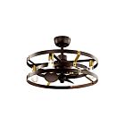 Kichler Cavelli 300040SNB Satin Natural Bronze Fandelier