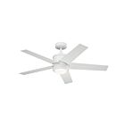Kichler 300048MWH Matte White Ceiling Fan