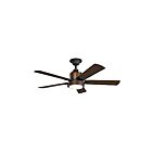 Kichler Colerne 300052DBK Distressed Black 17 Watt Ceiling Fan