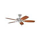 Kichler Canfield 300117BSS Brushed Stainless Steel Ceiling Fan