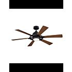 Kichler Iras 300241DBK Distressed Black Ceiling Fan