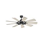 Kichler 300260WZC Weathered Zinc Ceiling Fan 