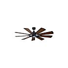 Kichler Gentry 300265DBK Distressed Black 17 Watt Ceiling Fan
