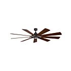 Kichler Gentry 300285WZC Weathered Zinc 17 Watt Ceiling Fan