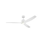Kichler 300360-MWH Calyx 60" 32.6W Matte White LED Ceiling Fan