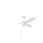 Kichler 300375MWH Spyn 52" 63.7W Matte White Ceiling Fan