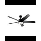 Kichler Daya 310072SBK Satin Black Ceiling Fan