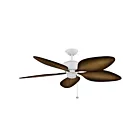 Kichler 310095MWH Matte White 5 Blades Ceiling Fan