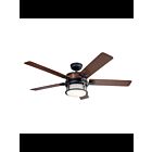 Kichler Ahrendale 310170AUB Auburn Stained 17 Watt Ceiling Fan