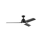 Kichler 310254SBK Satin Black 3 Blades Ceiling Fan