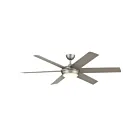 Kichler 310260NI Brushed Nickel 6 Blades Ceiling Fan