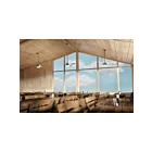 Kichler Vassar 330002NI Brushed Nickel 17 Watt Ceiling Fan