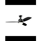 Kichler Vassar 330002SBK Satin Black Ceiling Fan