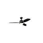 Kichler Vassar 330002SBK Satin Black Ceiling Fan
