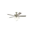 Kichler 330016NI Brushed Nickel Ceiling Fan